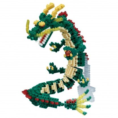 Nanoblock - Grand Dragon et boule de cristal - Figurine Deluxe à monter