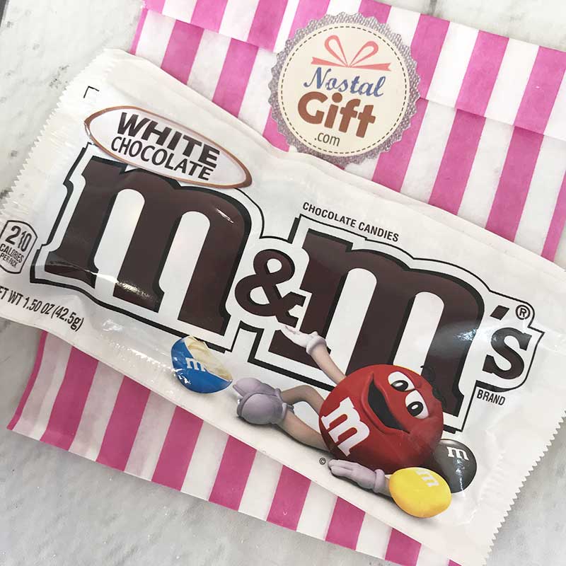 M&Ms Chocolat blanc - 1 sachet de 42g