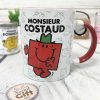 Mug M.Costaud rouge - Monsieur Madame