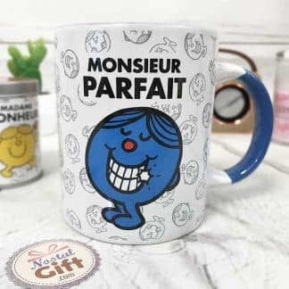 Mug M.Parfait bleu - Monsieur Madame