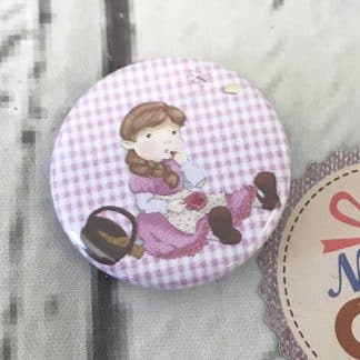 Badge Vintage petite fille