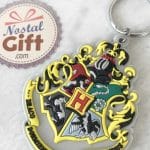 Porte clé emblème Poudlard- Harry Potter