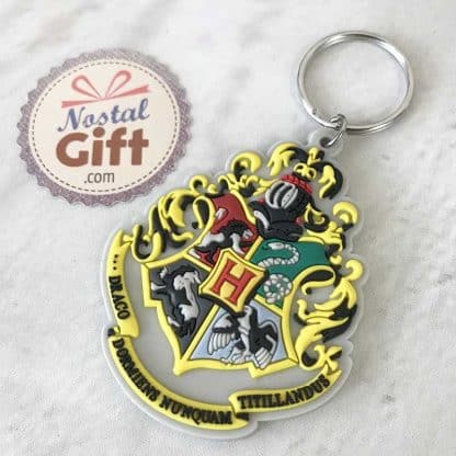 Porte clé emblème Poudlard- Harry Potter