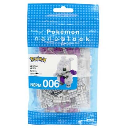 Nanoblock - Mewtwo - Pokemon - Figurine mini à monter - licence officielle – Image 3