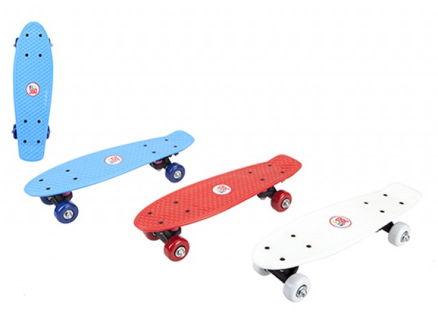 Skateboard Retro (56 cm) - Bleu