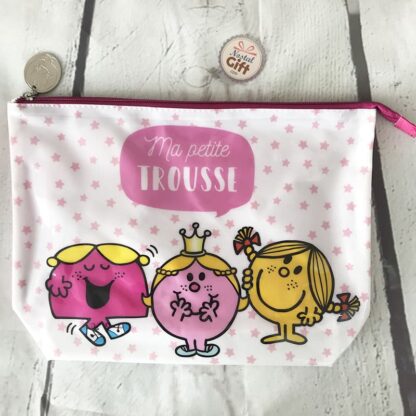 Monsieur Madame - Grande trousse de toilette 3 personnages fille