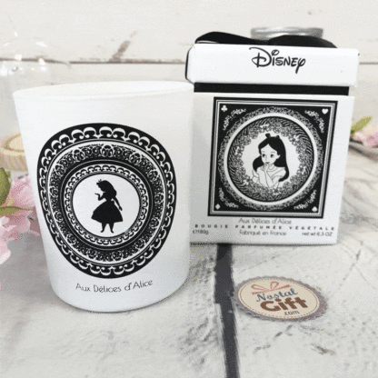 Bougie Alice au pays des merveilles et son coffret cadeau - Parfum nuances de thé – Image 4
