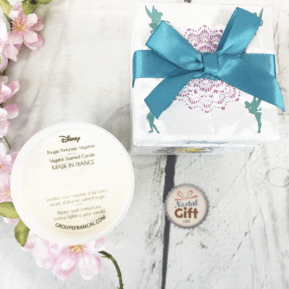 Bougie Fée Clochette "poussière de fée" et son coffret cadeau - Parfum muguet et jasmin – Image 6