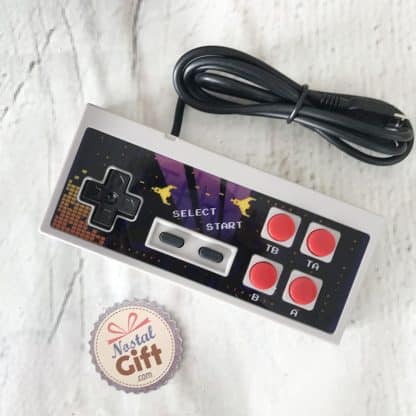 Machine Jeu Arcade Table - Manette filaire, câble TV et chargeur USB inclus