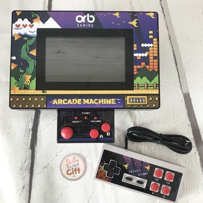 Machine Jeu Arcade Table - Manette filaire, câble TV et chargeur USB inclus