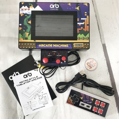 Machine Jeu Arcade Table - Manette filaire, câble TV et chargeur USB inclus – Image 2