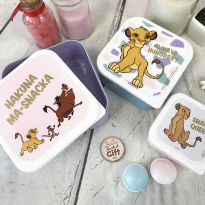 Set de 3 Boîte à gouter - Le Roi Lion – Image 3