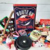 Coffret bonbon ancien - Boîte haute  en métal "Route 66" – Image 5