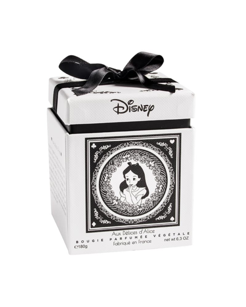 Bougie Alice au pays des merveilles et son coffret cadeau - Parfum nuances de thé