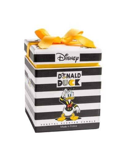 Bougie Donald et son coffret cadeau - Parfum herbe coupée