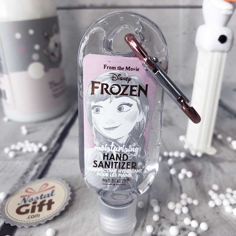 Gel désinfectant hydratant pour les mains - Anna (La Reine des Neiges) -  parfum cerise