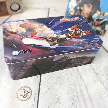 Figurine Goldorak éjectable (couleurs retro) dans son vaisseau + boite métal Deluxe – Image 3