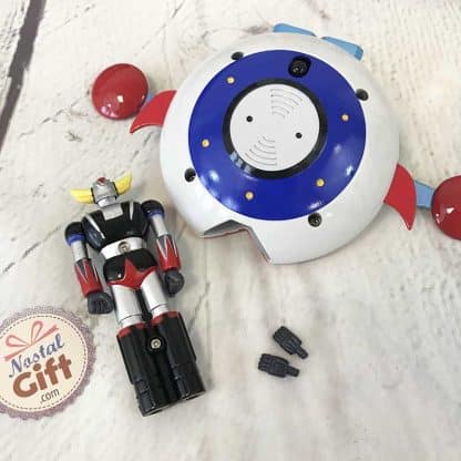 Figurine Goldorak éjectable (couleurs retro) dans son vaisseau + boite métal Deluxe – Image 5