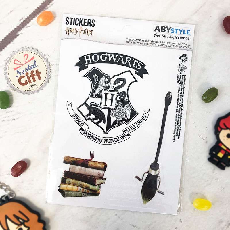 22 grands Stickers Muraux repositionnables Harry Potter - Boutique