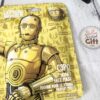 Masque en tissu au miel - C3PO Star Wars – Image 2