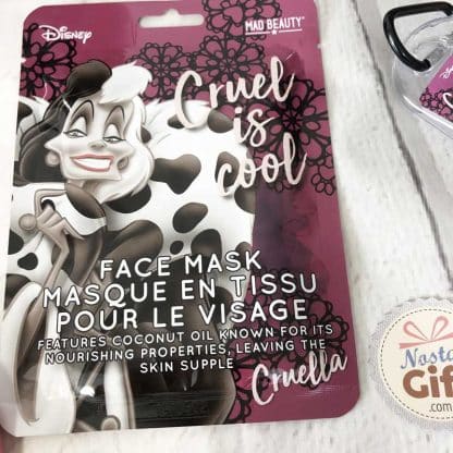 Masque en tissu à l'huile de coco hydratant pour le visage - Cruella (Disney) – Image 2