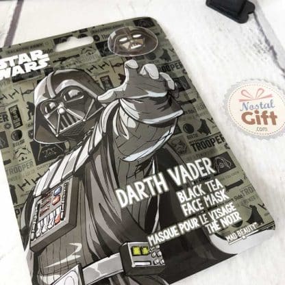 Masque en tissu infusé au thé noir - Dark Vador Star Wars – Image 2