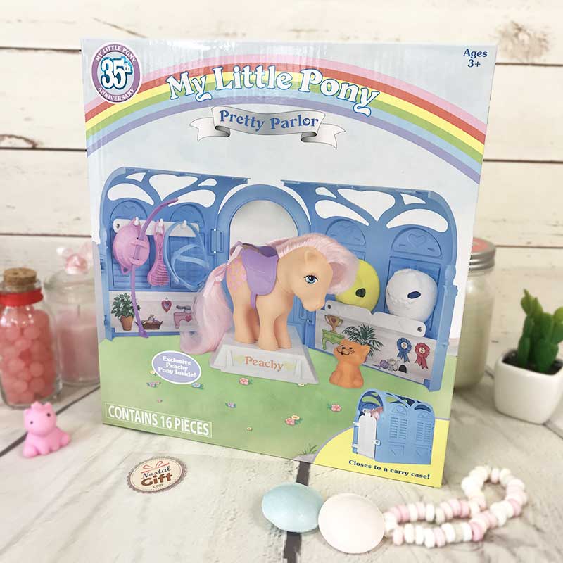 Mon Petit Poney Retro Salon De Beaute A Emporter 1 Petit Poney Exclusif