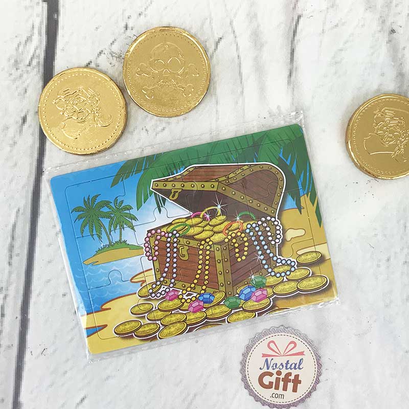 Puzzle Coffre Au Tresor Pirate Anniversaire Pirate