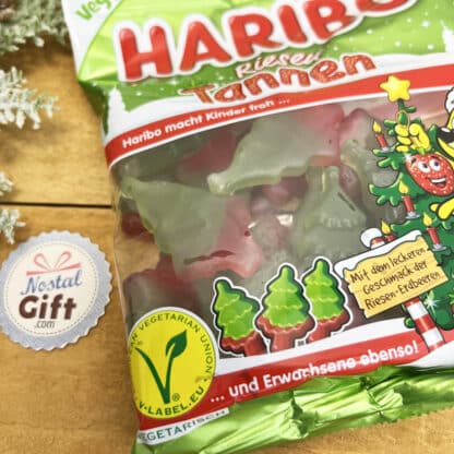 Sachet de  bonbons Sapin de Noël - Haribo - Veggie