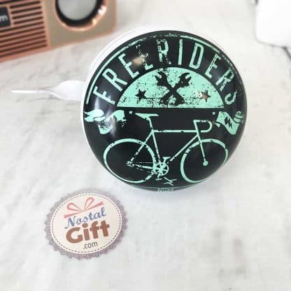 Klaxon pour vélo vintage - vert