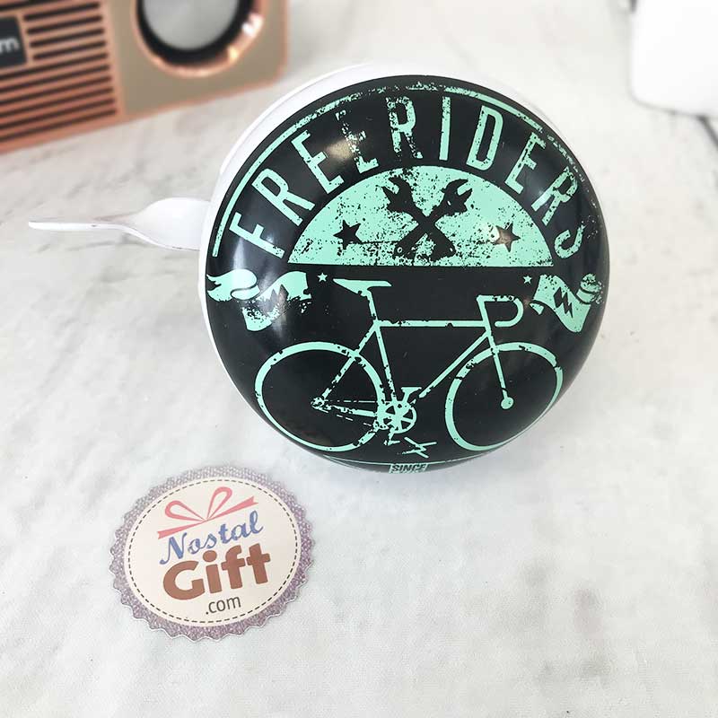 Klaxon pour vélo vintage - vert