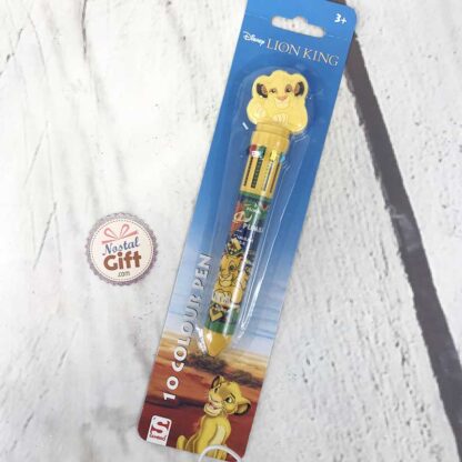 Stylo 10 couleurs Le Roi Lion - Disney