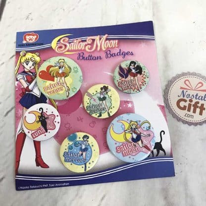 Sailor Moon - Set de 6 badges