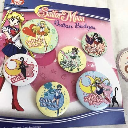 Sailor Moon - Set de 6 badges – Image 3