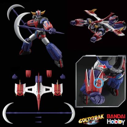 Goldorak + Vaisseau Alcorak + Astero-Hache à assembler - 20 cm - Plus de 150 pièces – Image 2