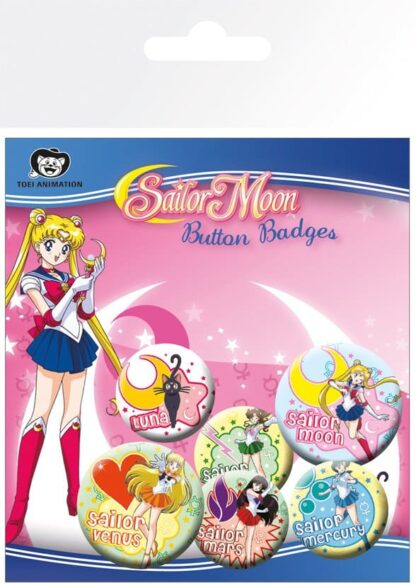Sailor Moon - Set de 6 badges – Image 4