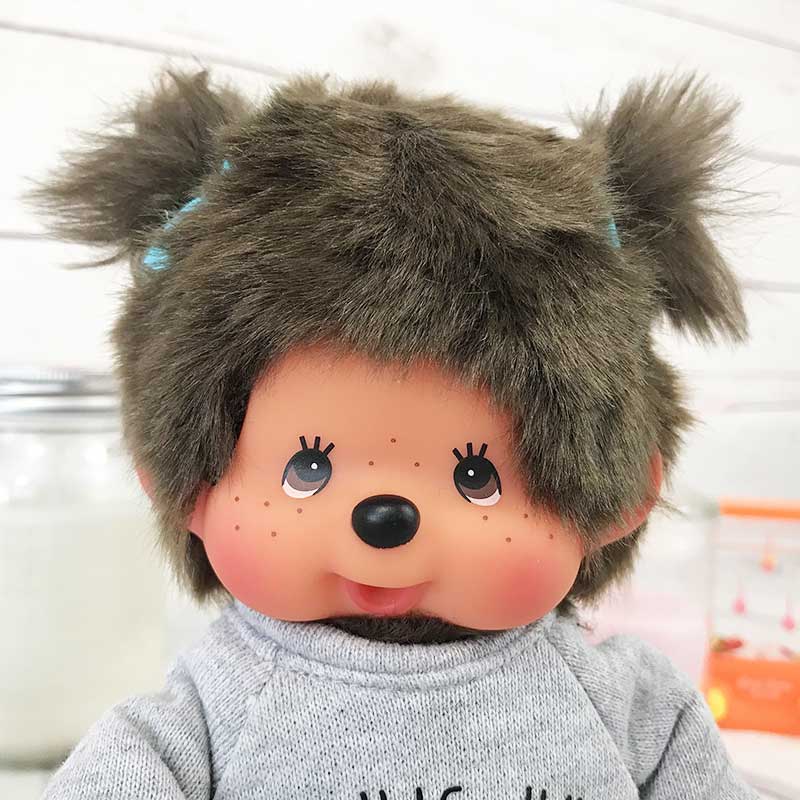 PELUCHE KIKI ORIGINAL MONCHHICHI JOUET VINTAGE POUPÉE ENFANT