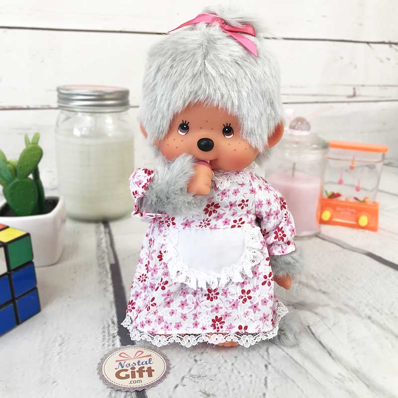 Mini peluche Monchichi kiki de collection - POMME D'AMOUR