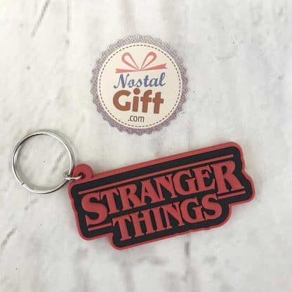 Porte-clés pvc Stranger Things - Logo