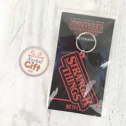 Porte-clés pvc Stranger Things - Logo