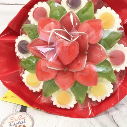 Bouquet de bonbons gélifiés - Coeur - Rouge – Image 2