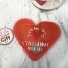 Chaufferette Coeur - Mon coeur s'enflamme pour toi