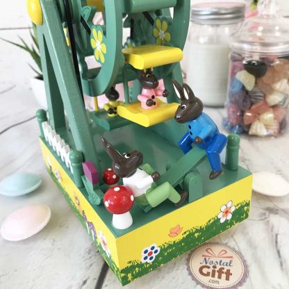 Boîte à musique - Grande roue - lapins – Image 2