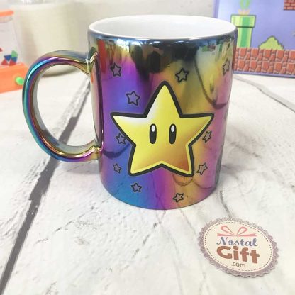 Super Mario Bros - Mug Etoile métallique – Image 3