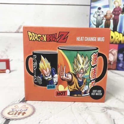 Mug Dragon Ball noir - Goku et Vegeta (Thermoréactif) – Image 4