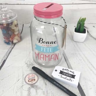 Tablier personnalisé maman, gant et manique personnalisé , coffret cuisine  maman - idée cadeau fête des mères - Un grand marché