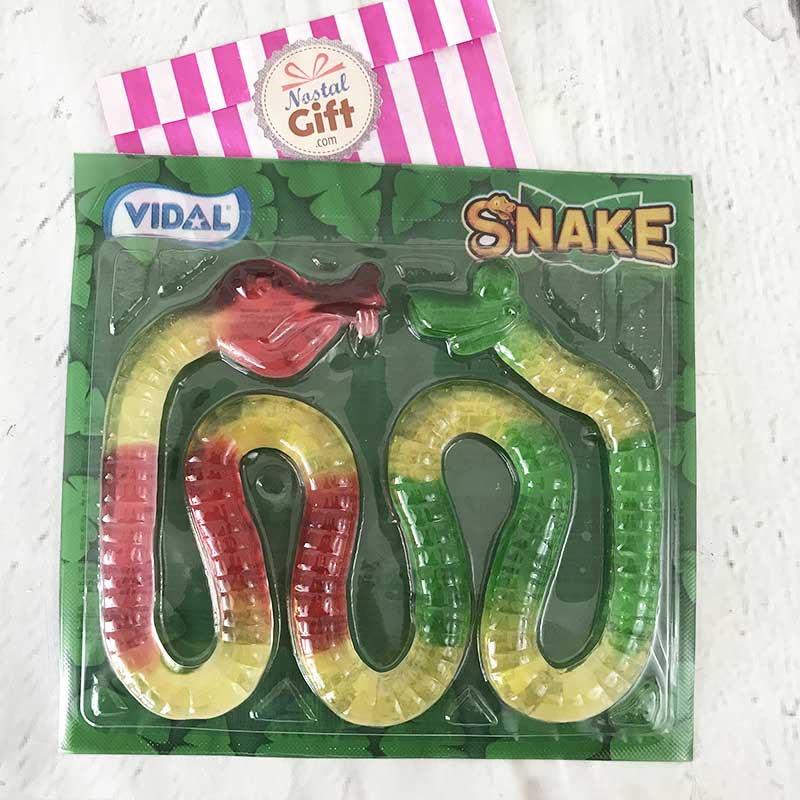 Bonbon serpent géant, Sanke Bitez (198 g)  La Belle Vie : Courses en Ligne  - Livraison à Domicile