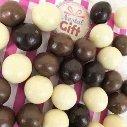 Anti-Gaspi - Noisettes enrobées de chocolat 200g (Mix blanc, lait et noir) – Image 2