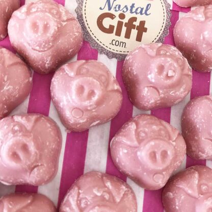 Bonbons Tête de cochon x 20 (goût chocolat blanc) – Image 2