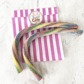 Bonbon Jumbo Stick tornado acidulé - 6 couleurs x 2